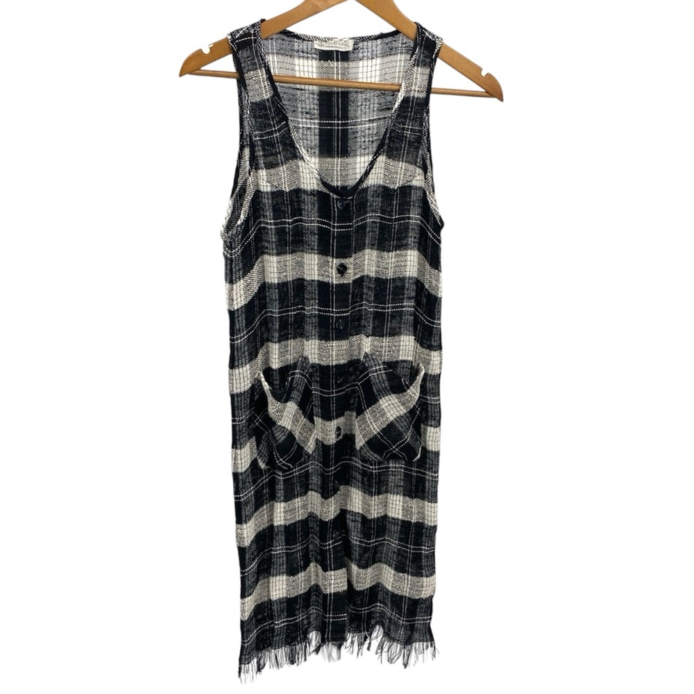 Parienne Tokyo‎ Vest Top Lagenlook Women’s size Small Tunic Linen Blend Hippie